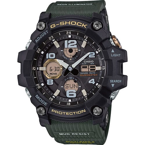 Casio G-Shock Mudmaster GWG-100-1A3ER Black/Green Casio