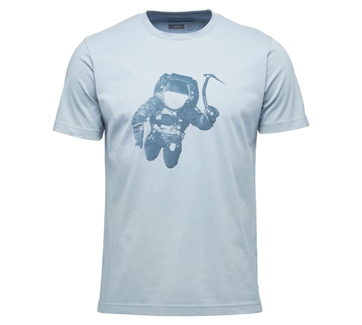 Black Diamond Men's Shortsleeve Spaceshot Tee Stone Blue Black Diamond Black Diamond Men's Shortsleeve Spaceshot Tee Stone Blue Black Diamond
