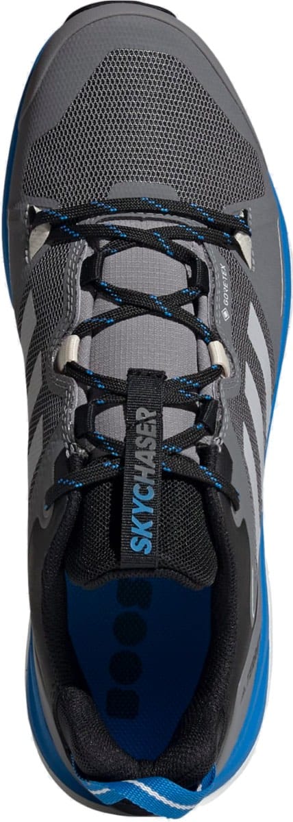 Adidas Men's Terrex Skychaser GORE-TEX 2.0 Hiking Shoes Grey Three/Grey Two/Blue Rush Adidas Adidas Men's Terrex Skychaser GORE-TEX 2.0 Hiking Shoes Grey Three/Grey Two/Blue Rush Adidas