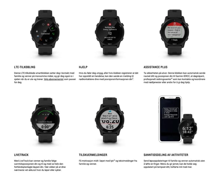 Garmin Forerunner 945 LTE Black Garmin Garmin Forerunner 945 LTE Black Garmin