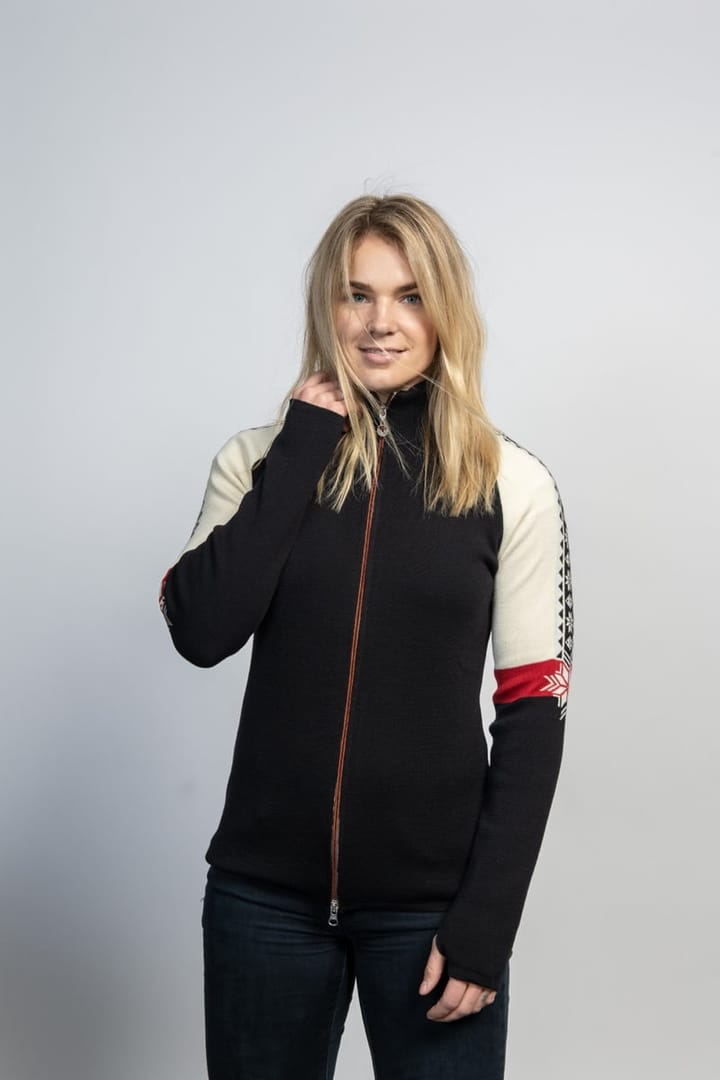 Dale of Norway Geilo Women's Jacket Black/Offwhite/Raspberry Dale of Norway Dale of Norway Geilo Women's Jacket Black/Offwhite/Raspberry Dale of Norway