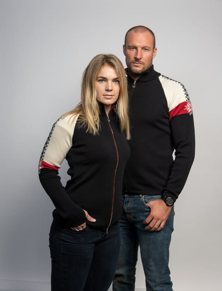 Dale of Norway Geilo Women's Jacket Black/Offwhite/Raspberry Dale of Norway Dale of Norway Geilo Women's Jacket Black/Offwhite/Raspberry Dale of Norway