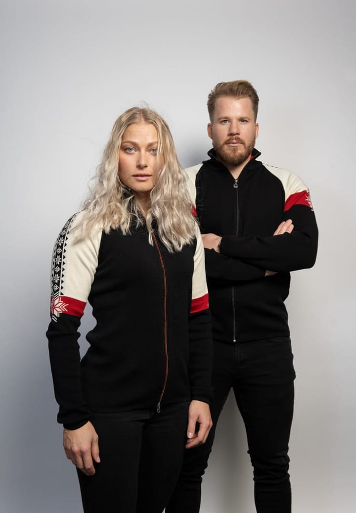 Dale of Norway Geilo Women's Jacket Black/Offwhite/Raspberry Dale of Norway Dale of Norway Geilo Women's Jacket Black/Offwhite/Raspberry Dale of Norway