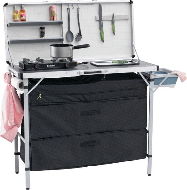 Outwell Magante Kitchen Unit Midnight Black Outwell
