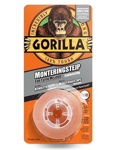 Gorilla HD Mounting Tape 1,5m Gorilla