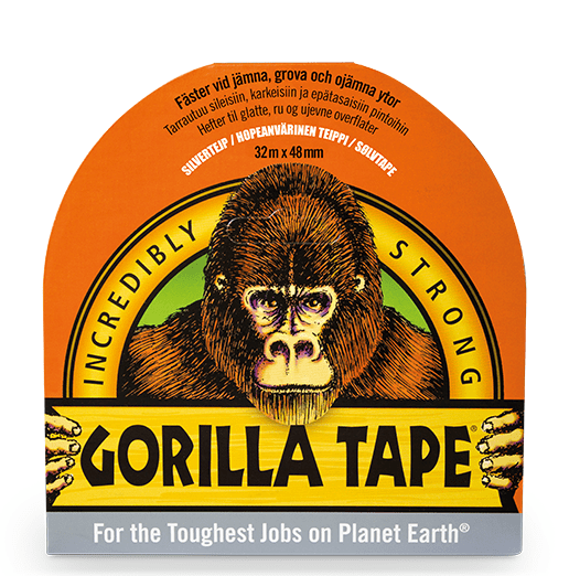 Gorilla Tape Silver 32m Gorilla