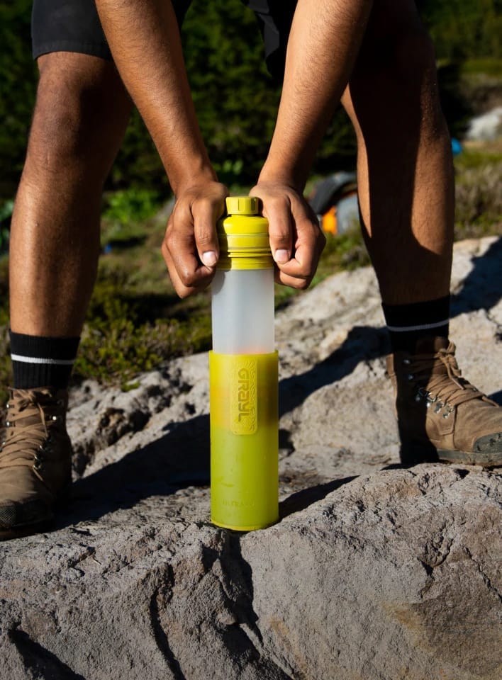 Grayl Ultrapress Purifier Bottle Forager Moss Grayl Grayl Ultrapress Purifier Bottle Forager Moss Grayl