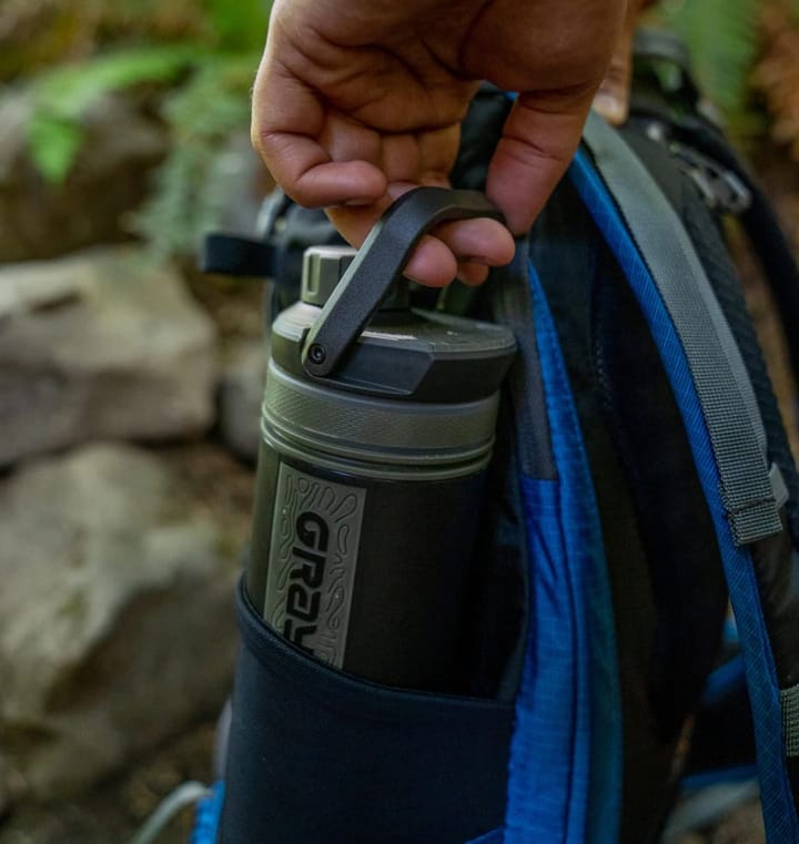 Grayl Ultrapress Purifier Bottle Forager Moss Grayl Grayl Ultrapress Purifier Bottle Forager Moss Grayl