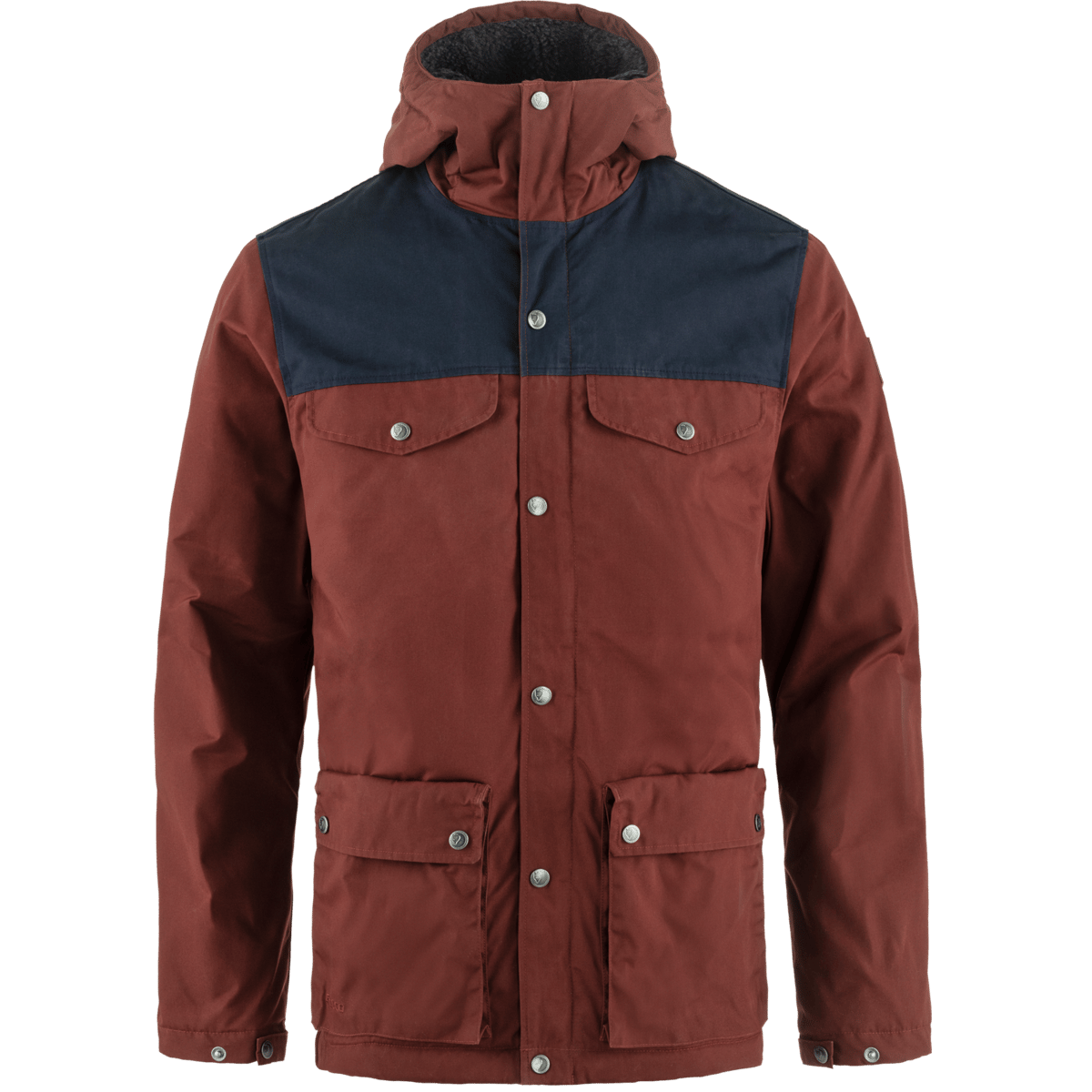 Fjällräven Men's Greenland Winter Jacket Maroon/Dark Navy