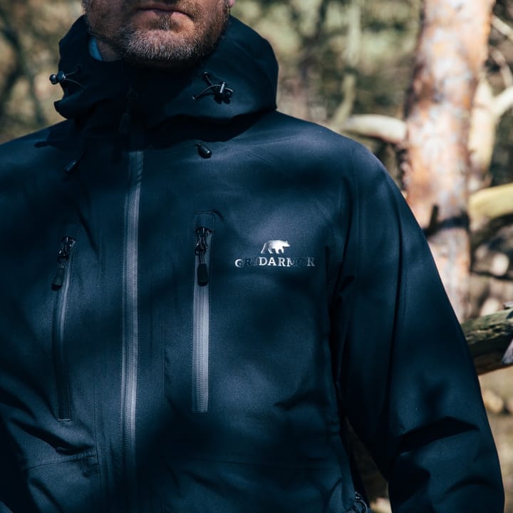 Gridarmor 3 Layer Shell Jacket Men Jet Black Gridarmor Gridarmor 3 Layer Shell Jacket Men Jet Black Gridarmor