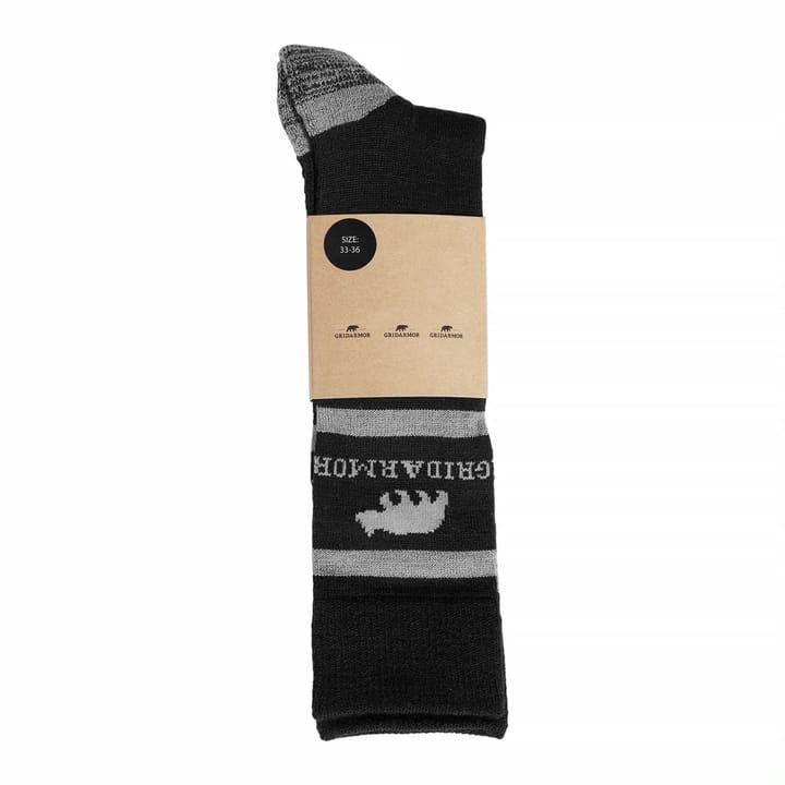 Gridarmor Kids' Alpine Merino Wool Sock Black Gridarmor