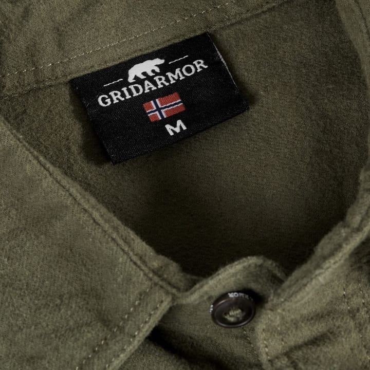 Gridarmor Men's Eidfjord Twill Shirt Winter Moss Gridarmor Gridarmor Men's Eidfjord Twill Shirt Winter Moss Gridarmor