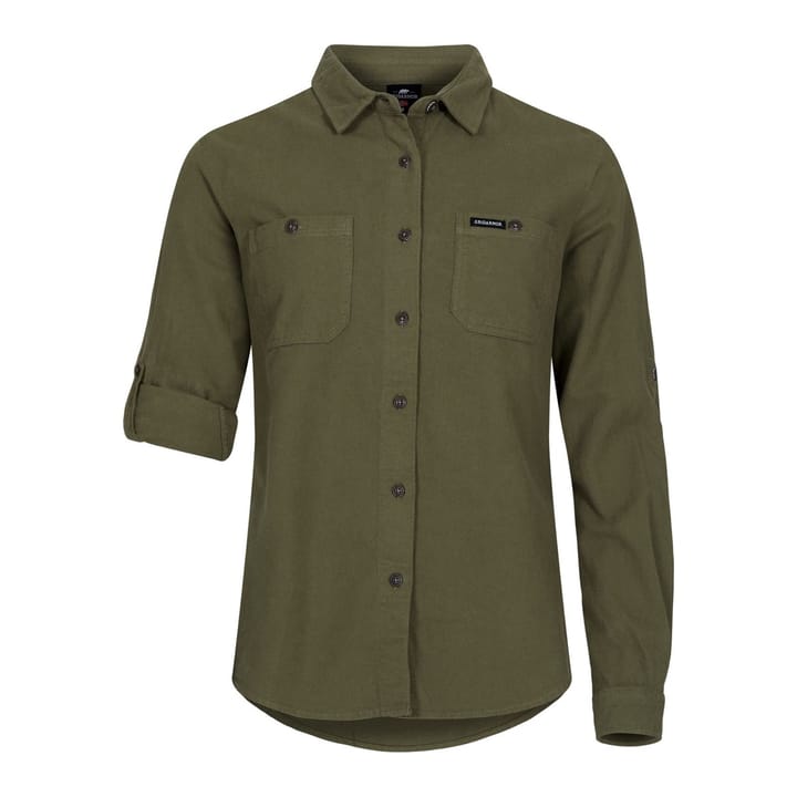 Gridarmor Women's Eidfjord Twill Shirt Winter Moss Gridarmor Gridarmor Women's Eidfjord Twill Shirt Winter Moss Gridarmor