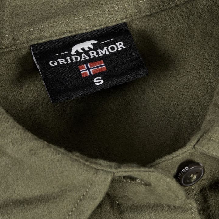 Gridarmor Women's Eidfjord Twill Shirt Winter Moss Gridarmor