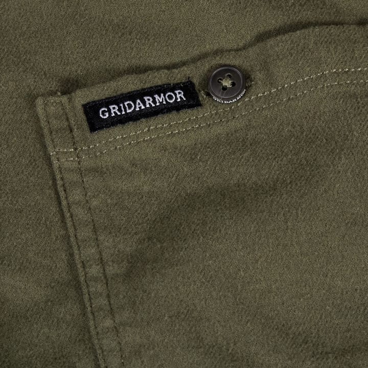 Gridarmor Women's Eidfjord Twill Shirt Winter Moss Gridarmor Gridarmor Women's Eidfjord Twill Shirt Winter Moss Gridarmor
