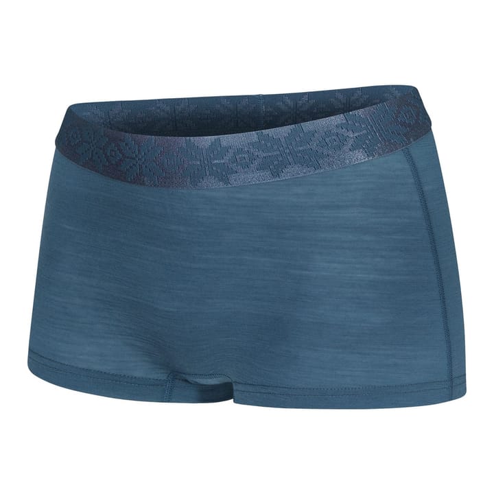 Gridarmor Women's Finse Merino Boxer Indian Teal Gridarmor