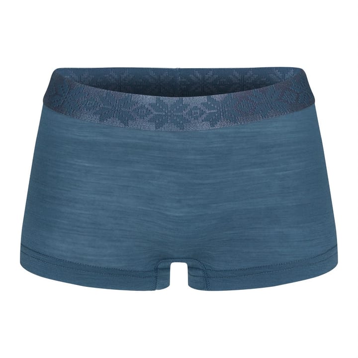 Gridarmor Women's Finse Merino Boxer Indian Teal Gridarmor