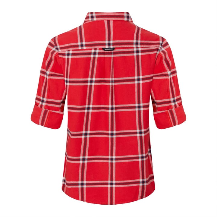 Gridarmor Grimo LS Flannel Shirt Women Ribbon Red Gridarmor Gridarmor Grimo LS Flannel Shirt Women Ribbon Red Gridarmor