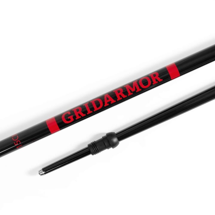 Gridarmor Hafjell Ski Pole Black/Ribbon Red Gridarmor