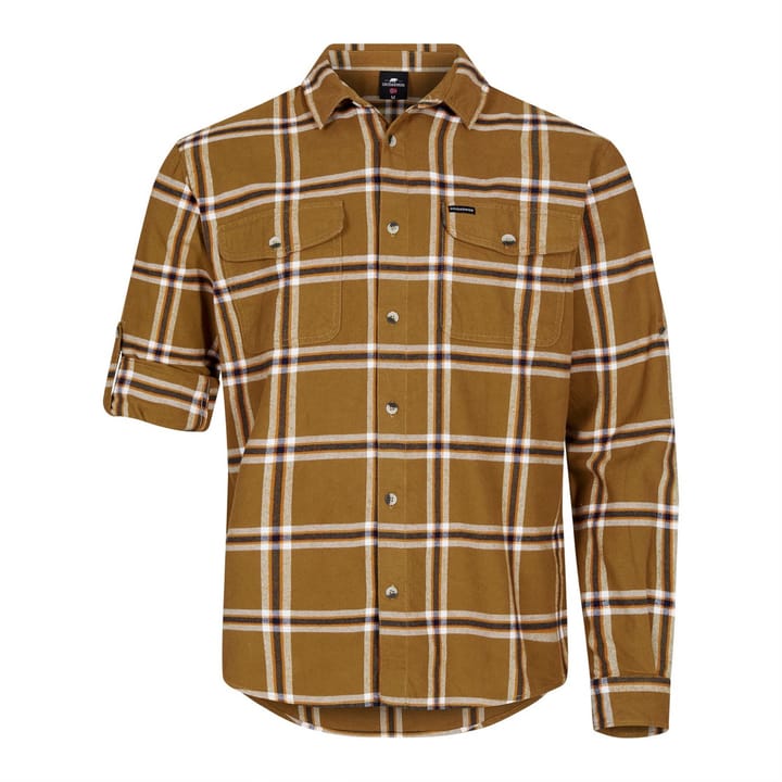 Gridarmor Men's Hauso Long Sleeve Flannel Shirt Butternut Gridarmor Gridarmor Men's Hauso Long Sleeve Flannel Shirt Butternut Gridarmor