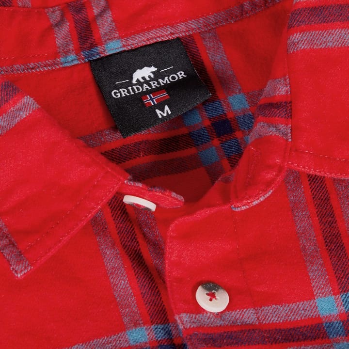 Gridarmor Hauso LS Flannel Shirt Men Ribbon Red Gridarmor Gridarmor Hauso LS Flannel Shirt Men Ribbon Red Gridarmor