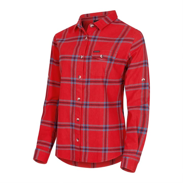 Gridarmor Women's Hauso Long Sleeve Flannel Shirt Ribbon Red Gridarmor Gridarmor Women's Hauso Long Sleeve Flannel Shirt Ribbon Red Gridarmor