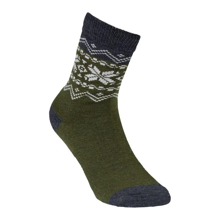 Gridarmor Heritage Merino Socks Green/Grey/White Gridarmor