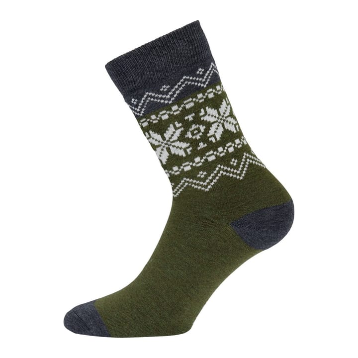 Gridarmor Heritage Merino Socks Green/Grey/White Gridarmor