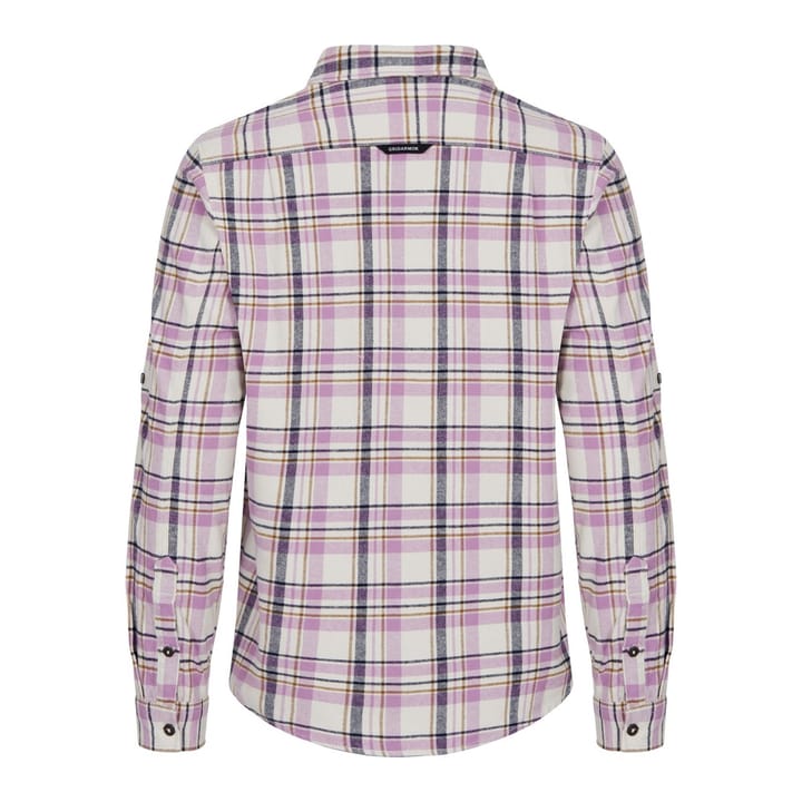 Women's Kvanndal Flannel Shirt Dusty Lavender Gridarmor