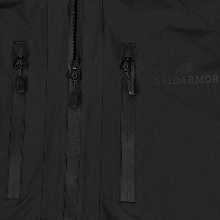 Gridarmor Kvisla 3L Jacket Men's Jet Black Gridarmor Gridarmor Kvisla 3L Jacket Men's Jet Black Gridarmor