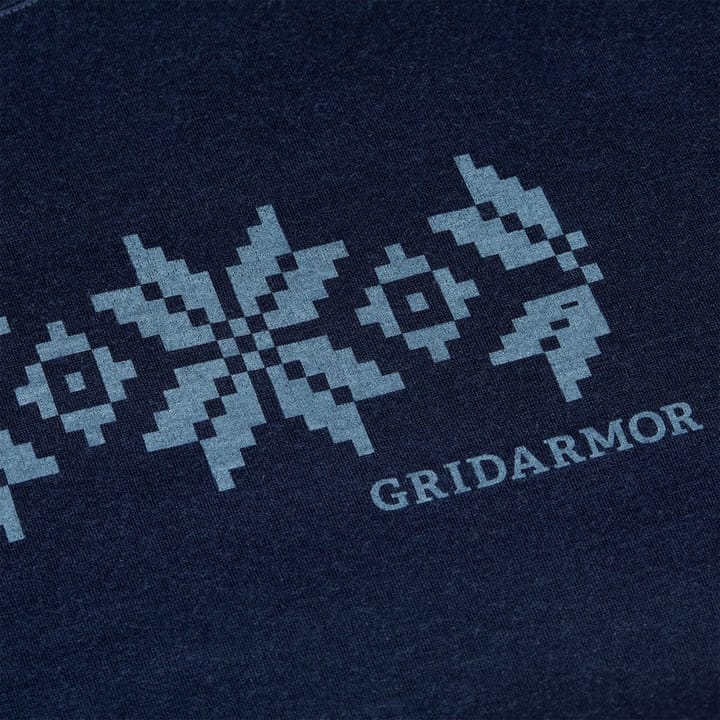 Gridarmor Larsnes Merino T-Skjorte Men Navy Blazer Gridarmor