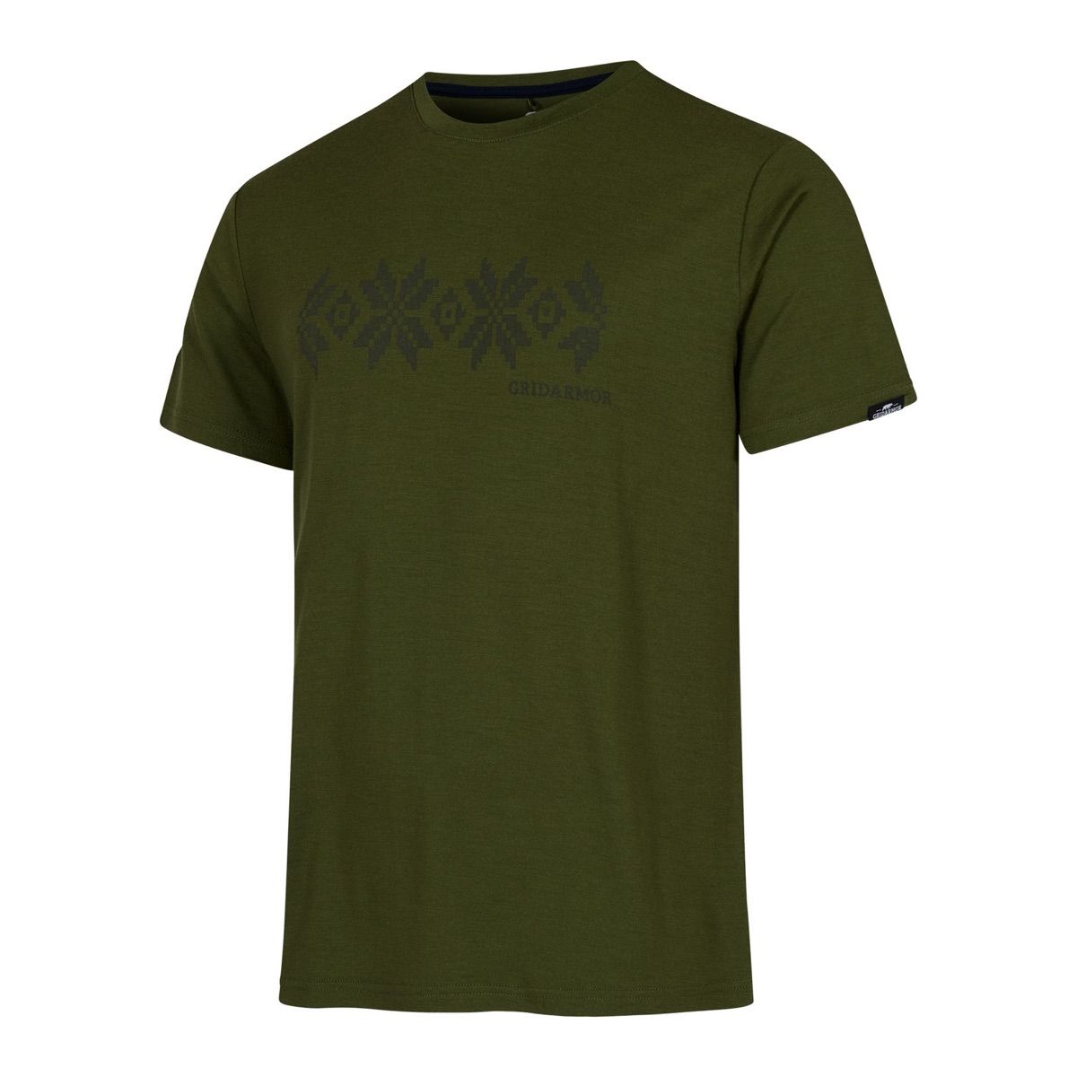 Gridarmor Larsnes Merino T-Shirt Men Pesto