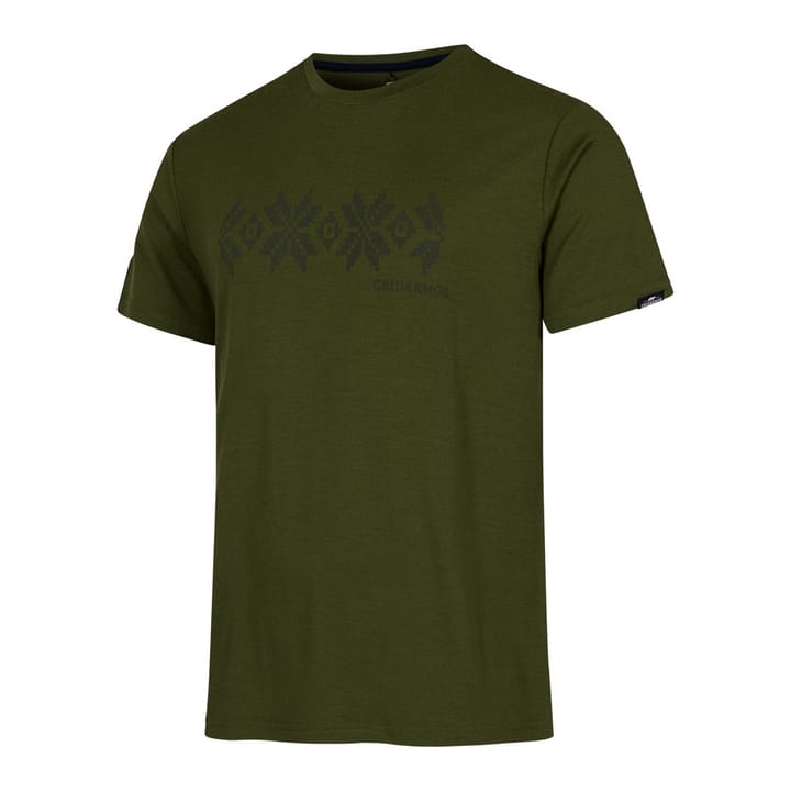 Gridarmor Larsnes Merino T-Shirt Men Pesto Gridarmor