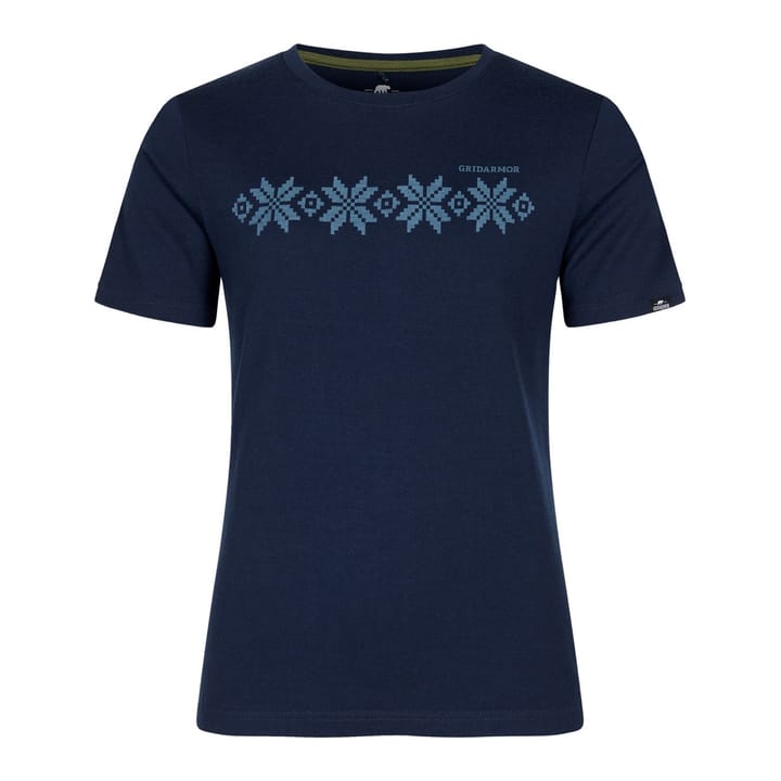 Gridarmor Larsnes Merino T-Shirt Wmn Navy Blazer Gridarmor
