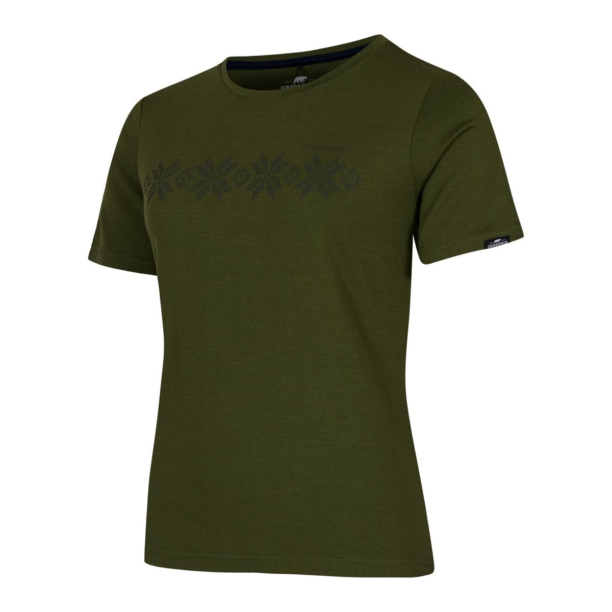 Gridarmor Larsnes Merino T-Shirt Wmn Pesto