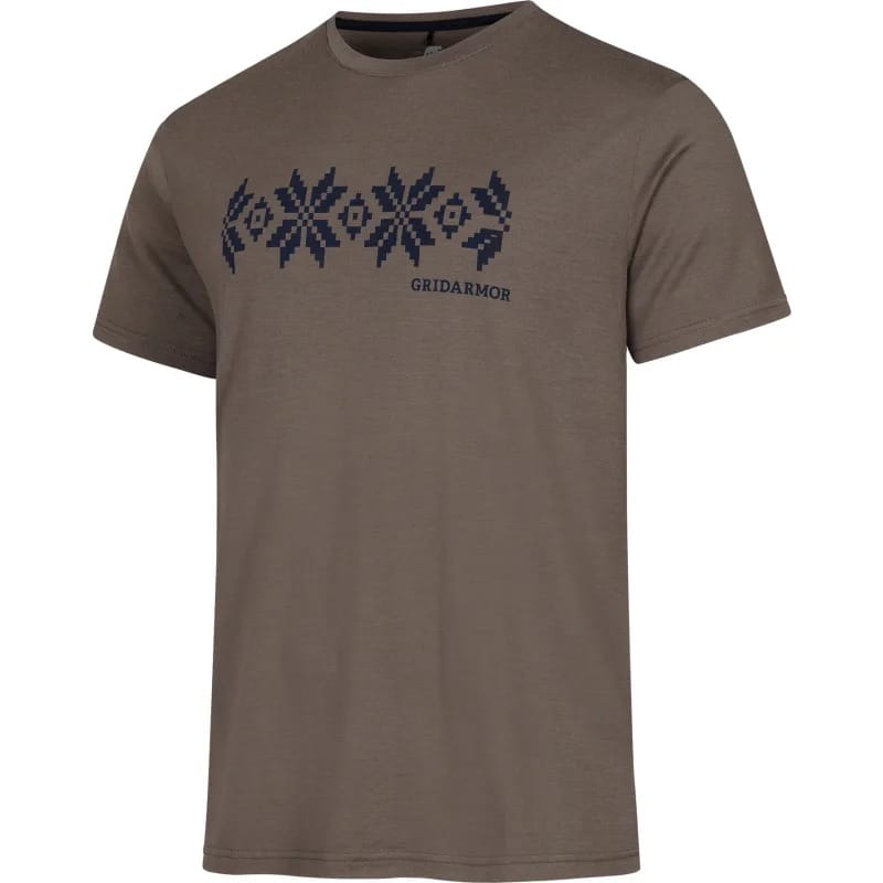Gridarmor Larsnes Merino T-Skjorte Men Falcon