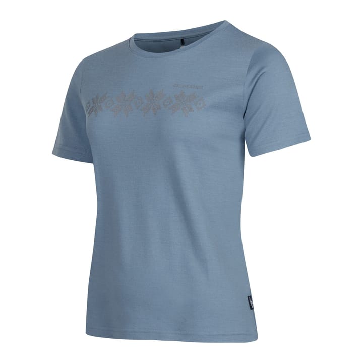 Gridarmor Women's Larsnes Merino T-Shirt Blue Shadow Gridarmor