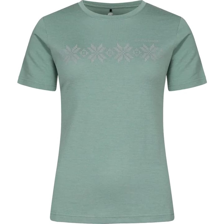 Gridarmor Women's Larsnes Merino T-Shirt Green Bay Gridarmor