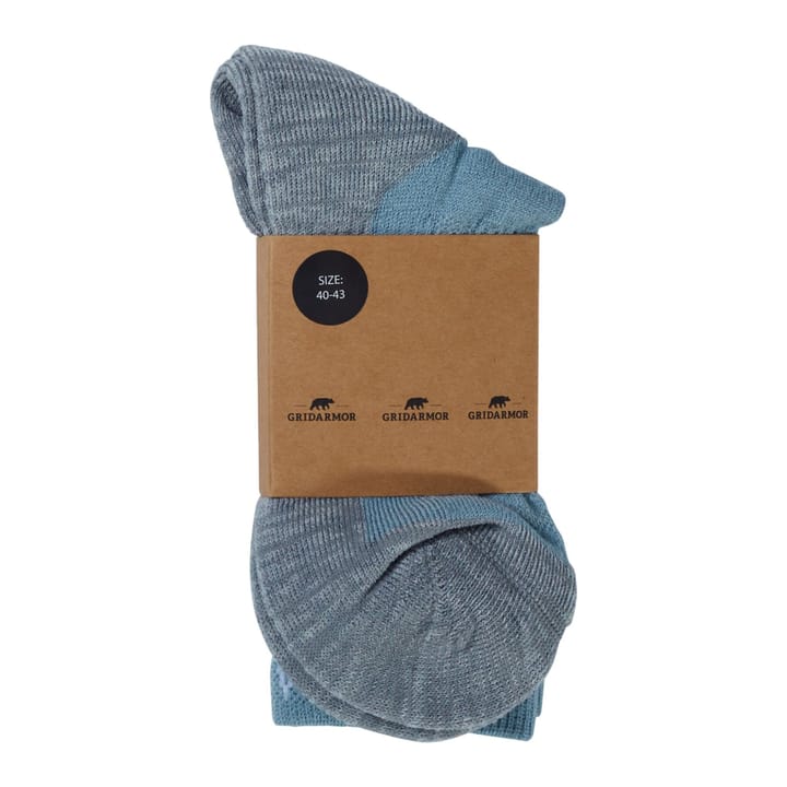 Gridarmor Merino Trekking Light Sock Blue Shadow Gridarmor