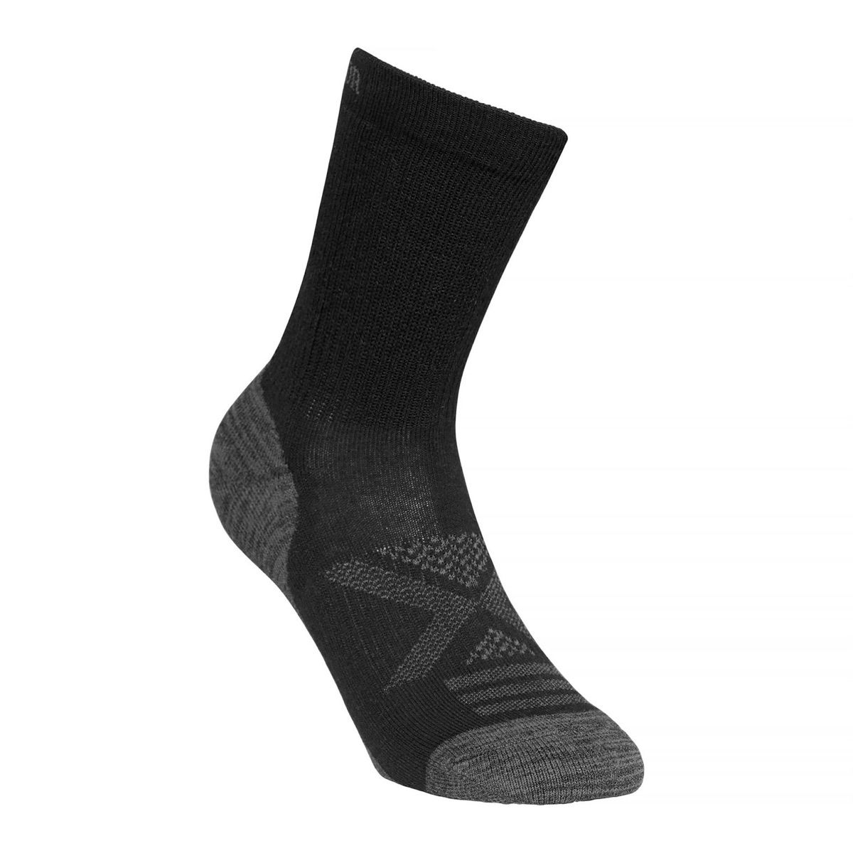 Gridarmor Merino Trekking Light Sock Jet Black