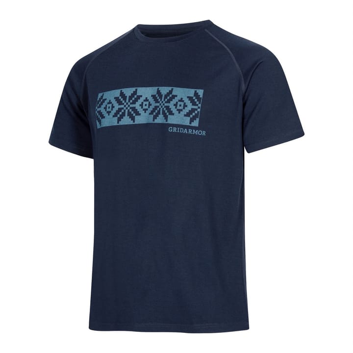 Gridarmor Men's Odda Merino T-Shirt Navy Blazer Gridarmor Gridarmor Men's Odda Merino T-Shirt Navy Blazer Gridarmor