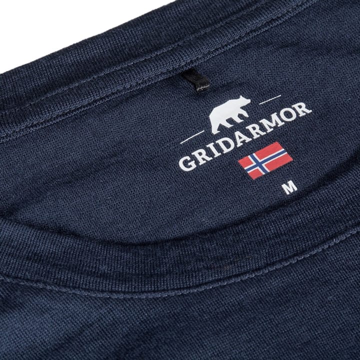 Gridarmor Men's Odda Merino T-Shirt Navy Blazer Gridarmor Gridarmor Men's Odda Merino T-Shirt Navy Blazer Gridarmor