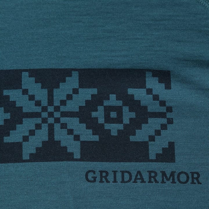 Gridarmor Odda Merino T-shirt Men's Indian Teal Gridarmor Gridarmor Odda Merino T-shirt Men's Indian Teal Gridarmor