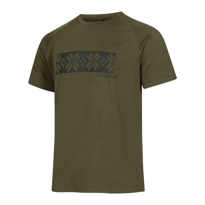Gridarmor Men's Odda Merino T-Shirt Winter Moss Gridarmor Gridarmor Men's Odda Merino T-Shirt Winter Moss Gridarmor