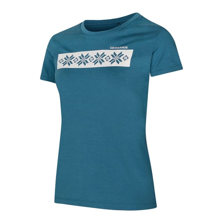 Gridarmor Odda Merino T-shirt Women's Indian Teal Gridarmor Gridarmor Odda Merino T-shirt Women's Indian Teal Gridarmor