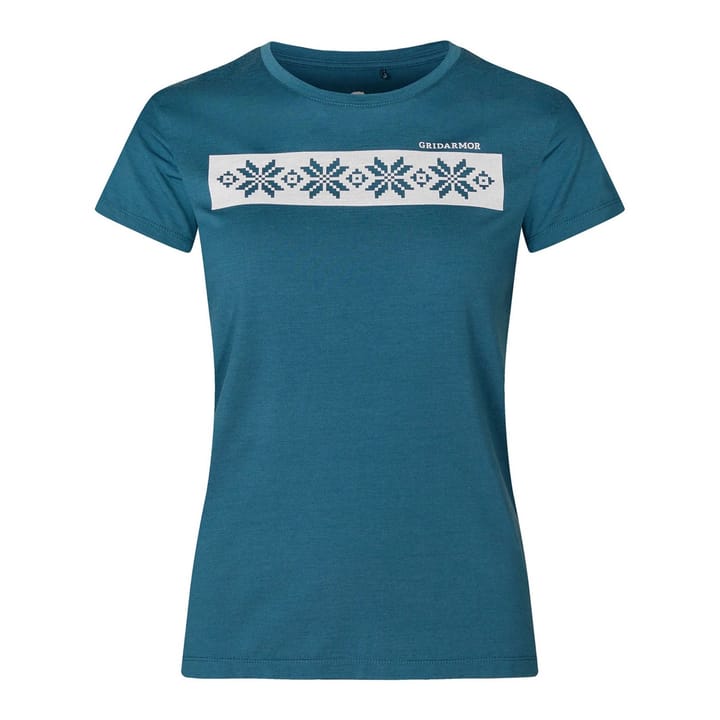 Gridarmor Odda Merino T-shirt Women's Indian Teal Gridarmor Gridarmor Odda Merino T-shirt Women's Indian Teal Gridarmor