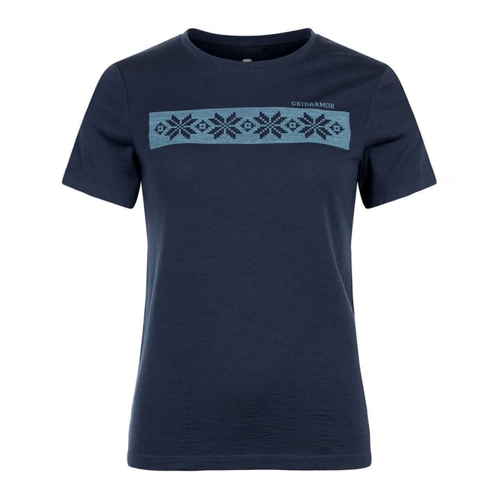 Gridarmor Odda Merino T-shirt Women's Navy Blazer Gridarmor