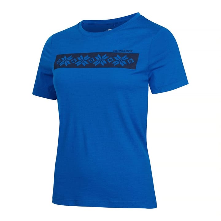 Gridarmor Odda Merino T-Shirt Women's Snorkel Blue Gridarmor