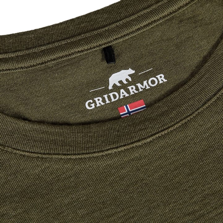 Gridarmor Odda Merino T-shirt Wmn Winter Moss Gridarmor