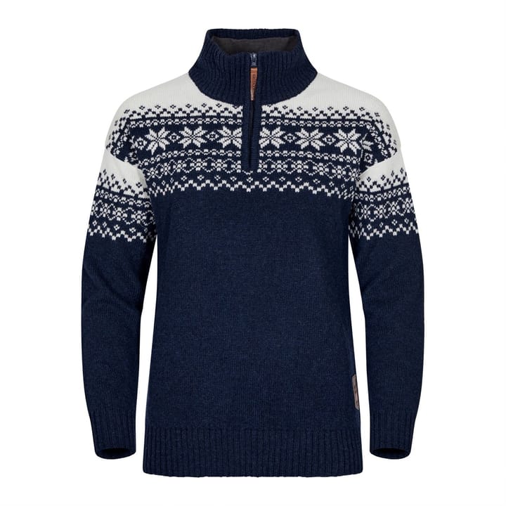 Gridarmor Women's Snøkrystall Ullgenser Navy Gridarmor Gridarmor Women's Snøkrystall Ullgenser Navy Gridarmor